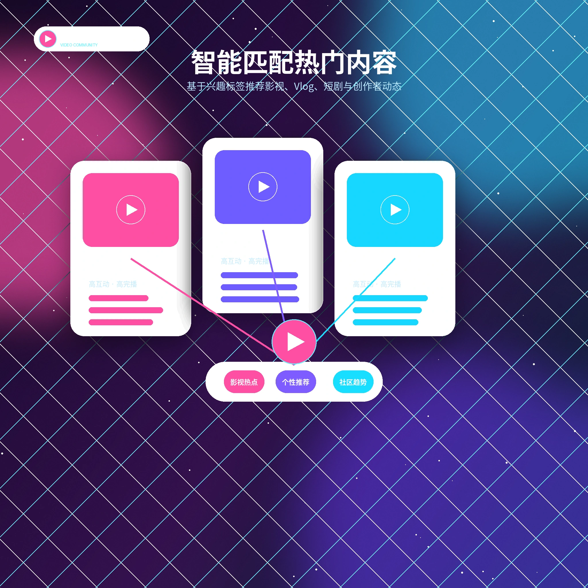 糖心vlog兴趣匹配标签与推荐内容